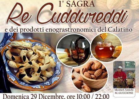 Domenica 29 dicembre, fino alle 22, la"Sagra re Cuddureddi”, tiro con l’arco e Corteo medievale 